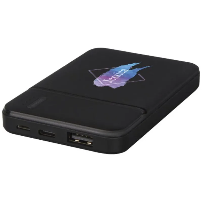 Batería externa de plástico reciclado de 5000 mAh Loop